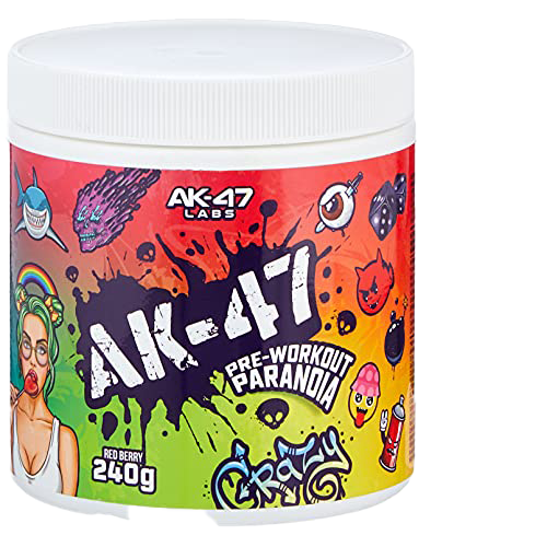 AK47 LABS Rote Beeren-Sportergänzungsmittel 240 g