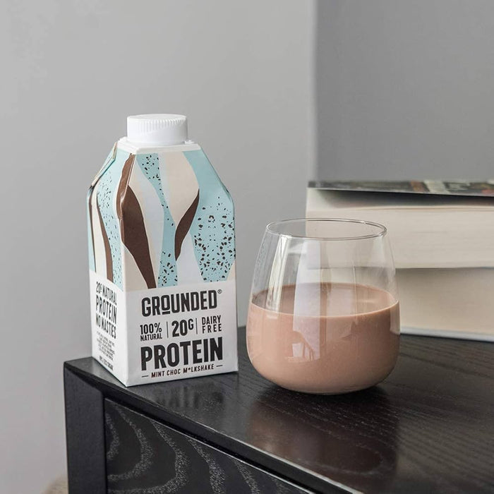 GROUNDED Plant-Based Protein Shake 12 x 490ml