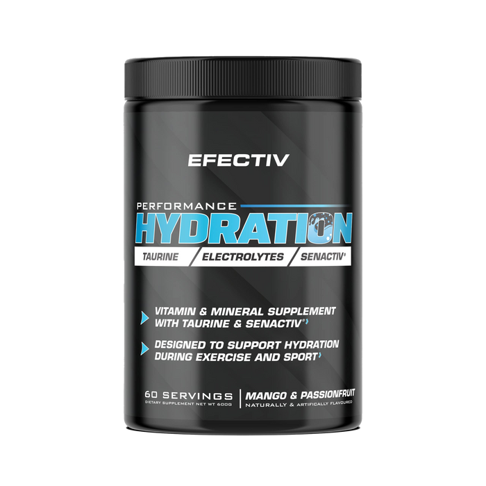 Efectiv Nutrition Performance Hydration 600g Mango & Passionsfrucht