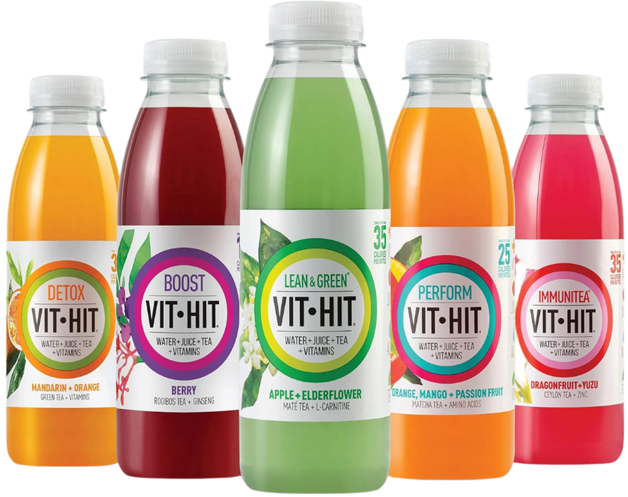 VITHIT Lean & Green 12x500ml Apfel & Holunderblüten
