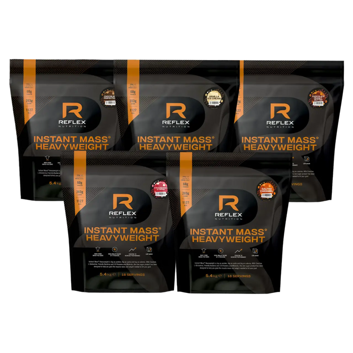 Reflex Nutrition Instant Mass Heavyweight 5,4 kg gesalzenes Karamell
