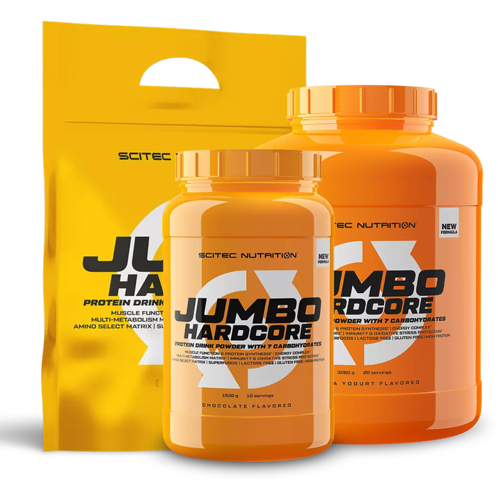SciTec Jumbo Hardcore, Bananenjoghurt â 1530 Gramm