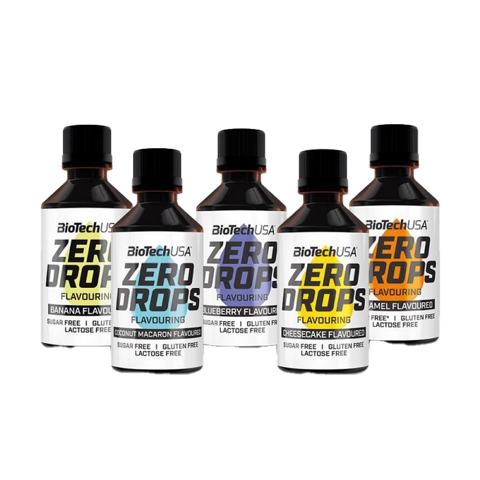 BioTechUSA Zero Drops, Cookies & Cream – 50 ml.