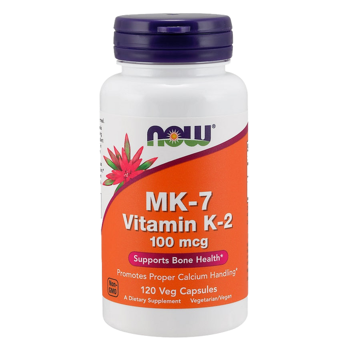 NOW Foods MK-7 Vitamin K-2, 100 mcg â 120 Kapseln