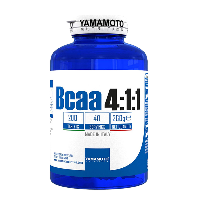 Yamamoto Nutrition BCAA 4:1:1 – 200 Tabletten