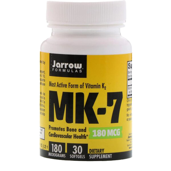 Jarrow Formulas Vitamin K2 MK-7, 180 mcg â 30 Kapseln