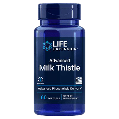 Life Extension Advanced Milk Thistle - 60 softgels