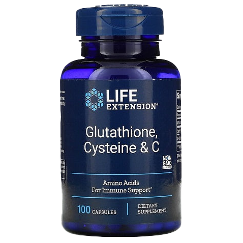 Life Extension Glutathione, Cysteine & C - 100 caps
