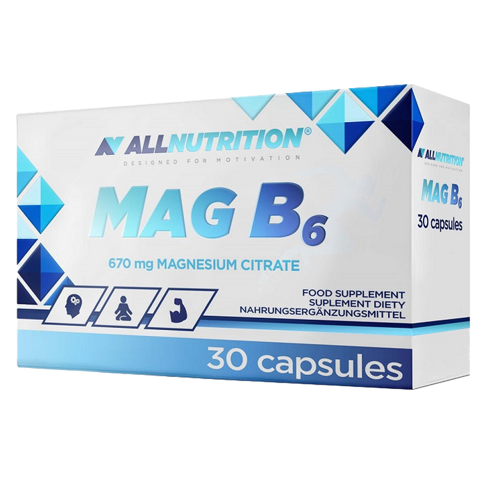Allnutrition MAG B6, 670 mg â 30 Kapseln