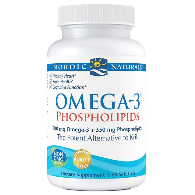Nordic Naturals Omega-3-Phospholipide, 500 mg â 60 Kapseln