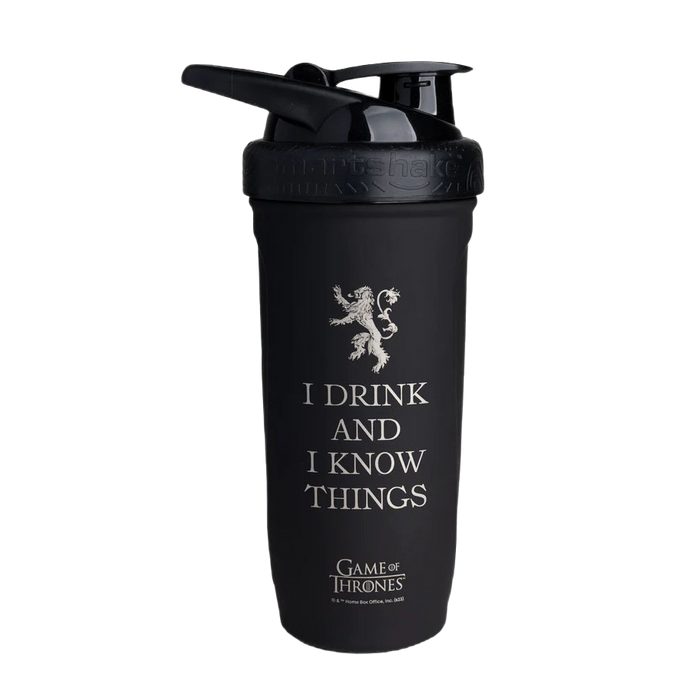 SmartShake Reforce Stainless Steel Game Of Thrones I Drink and I Know Things 900 ml.