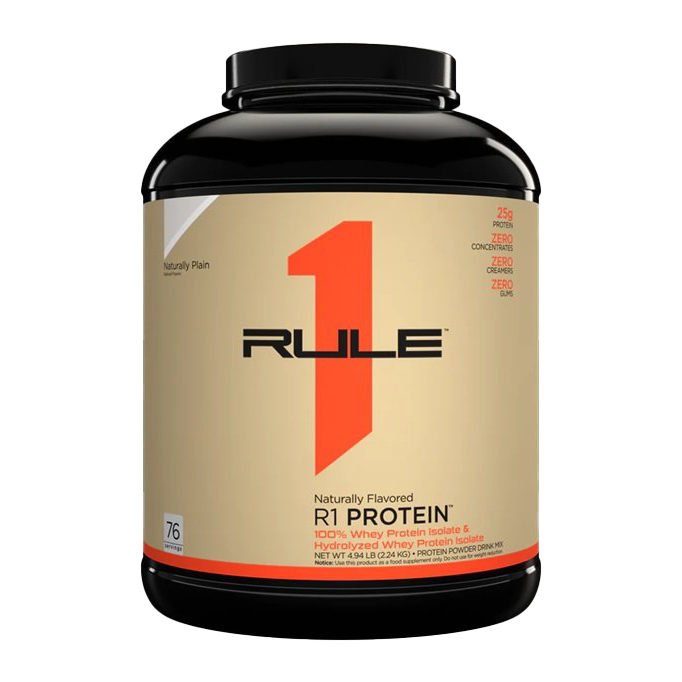 Rule One R1 Protein Naturally Flavored, Naturally Plain - 2240g