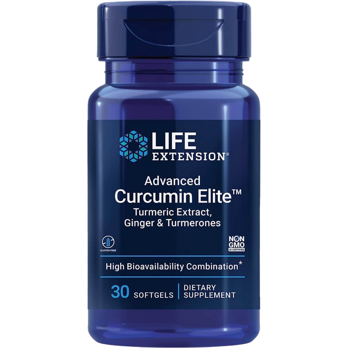 Life Extension Advanced Curcumin Elite Kurkumaextrakt, Ingwer und Turmerone â 30 Kapseln