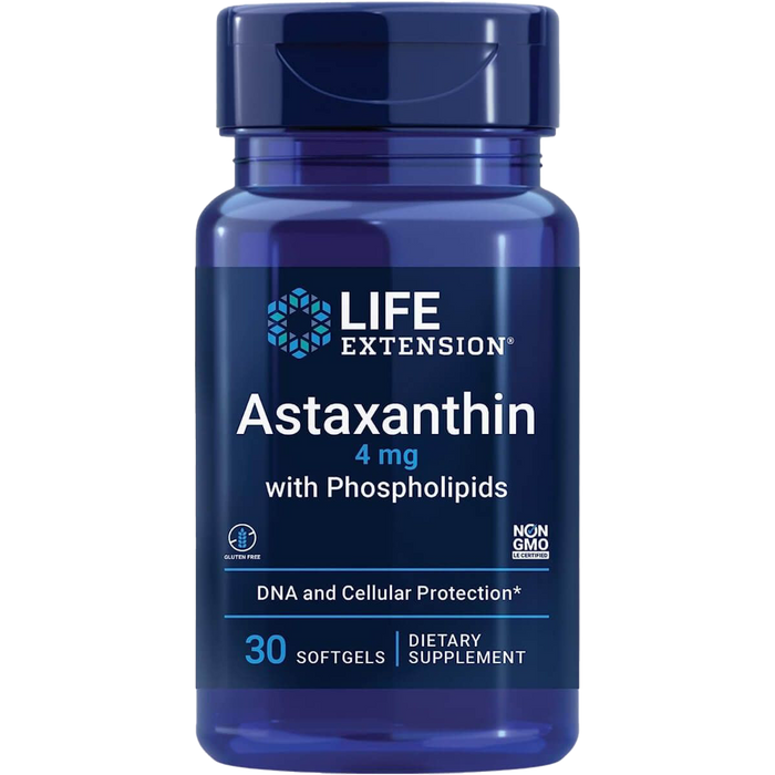 Life Extension Astaxanthin mit Phospholipiden, 4 mg â 30 Kapseln