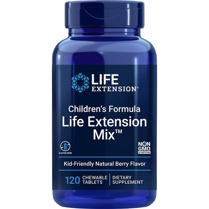Life Extension Kindernahrungsmischung, natürliche Beere – 120 Kautabletten