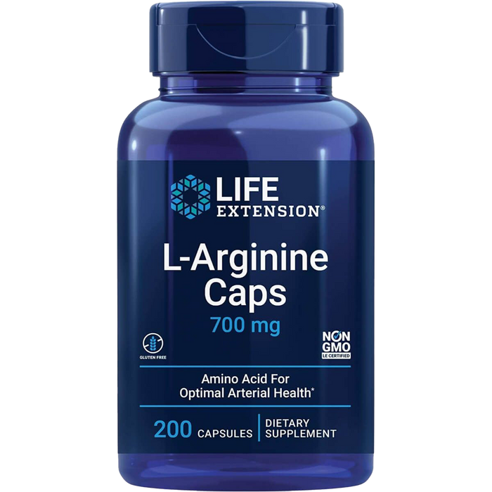Life Extension L-Arginin-Kapseln, 700 mg â 200 Kapseln