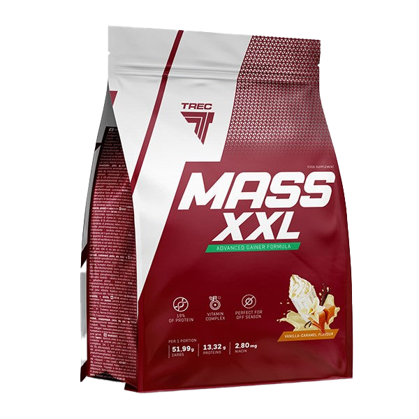 Trec Nutrition Mass XXL, Karamell-Vanille â 4800 Gramm