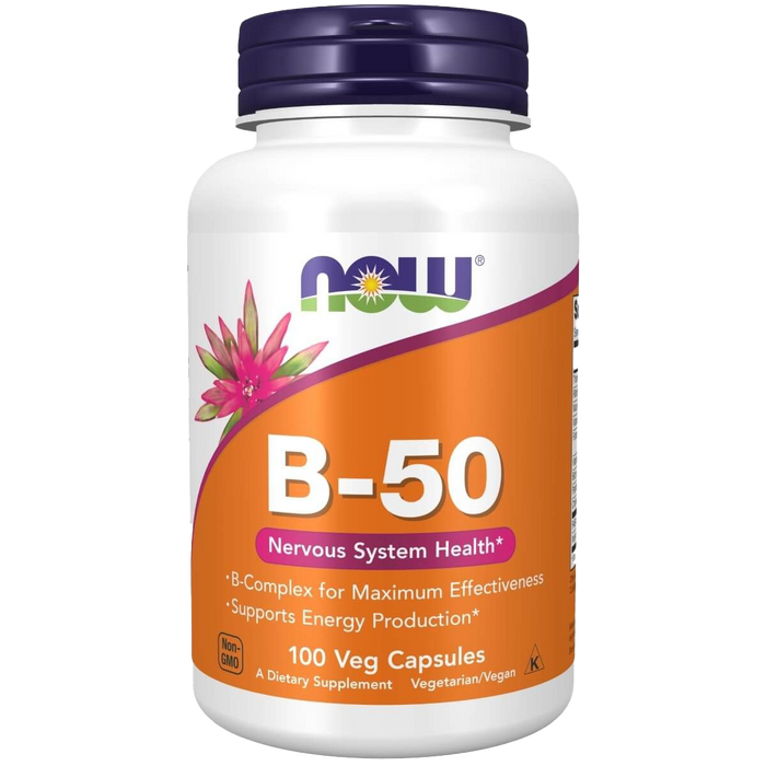 NOW Foods Vitamin B-50 â 100 Kapseln