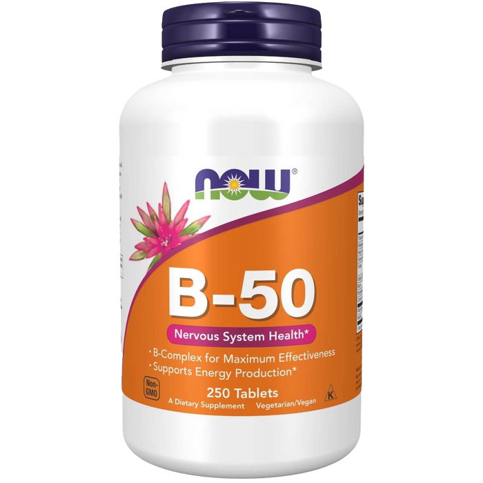 NOW Foods Vitamin B-50 â 250 Tabletten