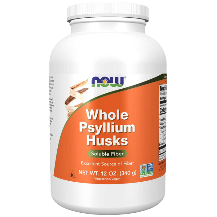 NOW Foods ganze Flohsamenschalen, Pulver – 340 g