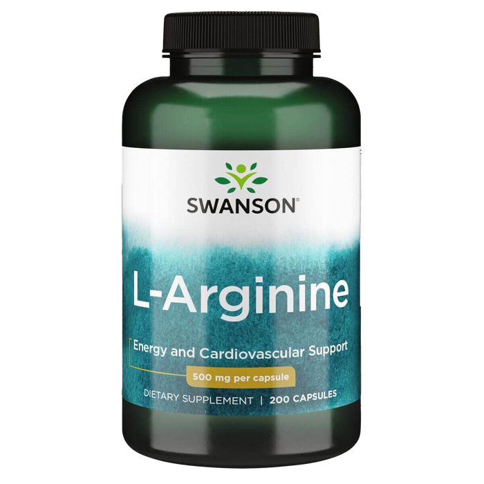 Swanson L-Arginin, 500 mg â 200 Kapseln