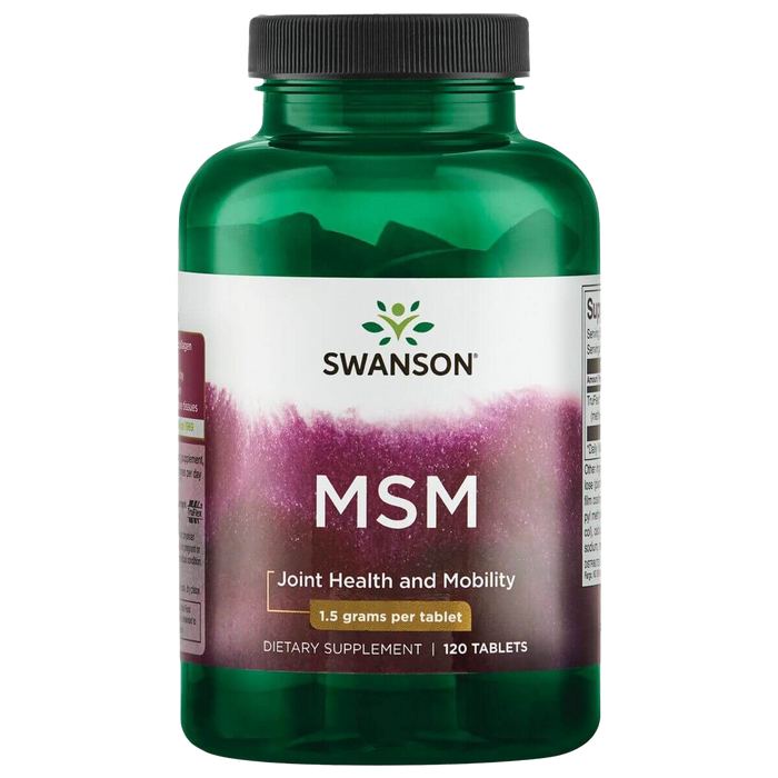 Swanson MSM 1.5 g 120 Tablets