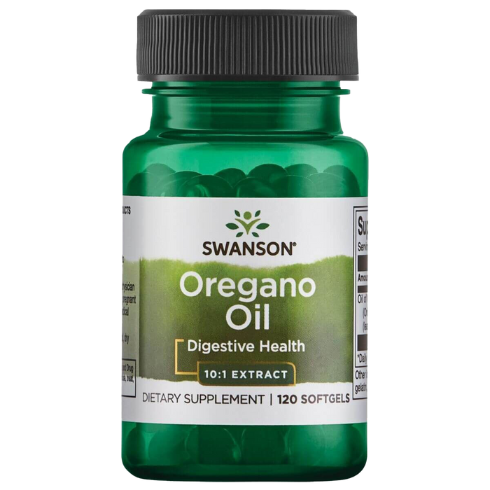 Swanson Oreganoöl 10:1-Extrakt – 120 Kapseln