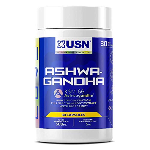 USN Ashwagandha Recovery Aid 30 Capsules - Health & Personal Care at MySupplementShop by USN