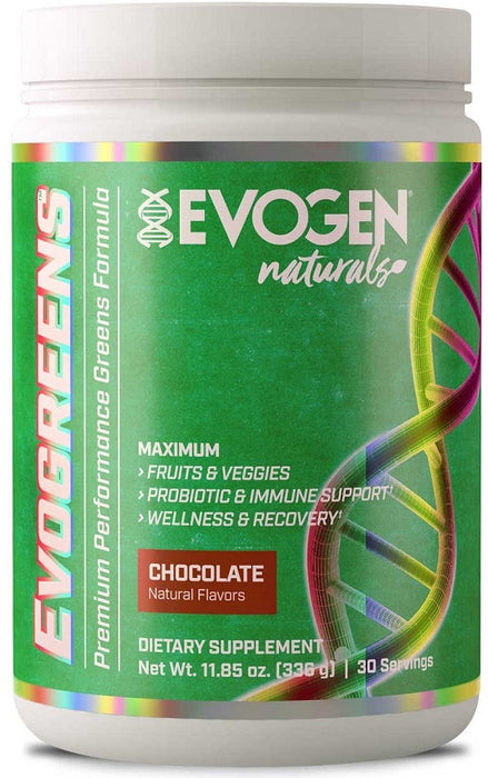 Evogen Evogreens Naturals Chocolate 336g - Combination Multivitamins & Minerals at MySupplementShop by Evogen