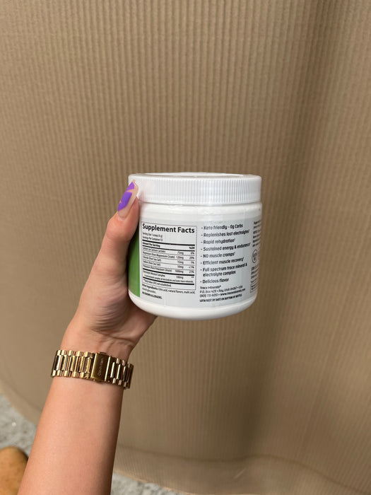 Trace Minerals Keto Electrolyte Powder Lemon Lime 55 servings 330g