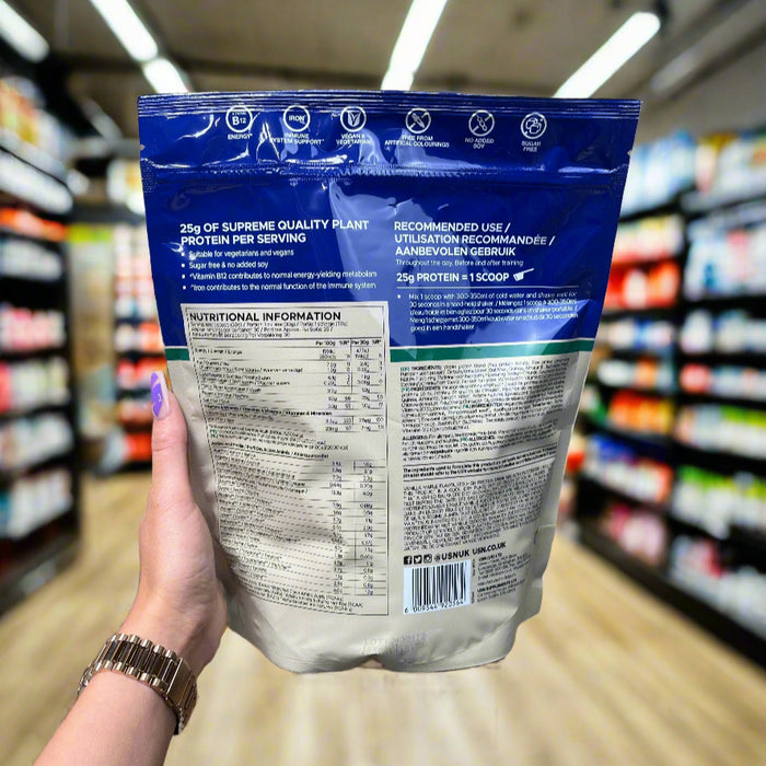 USN 100 % Pflanzenprotein 900 g Schokolade