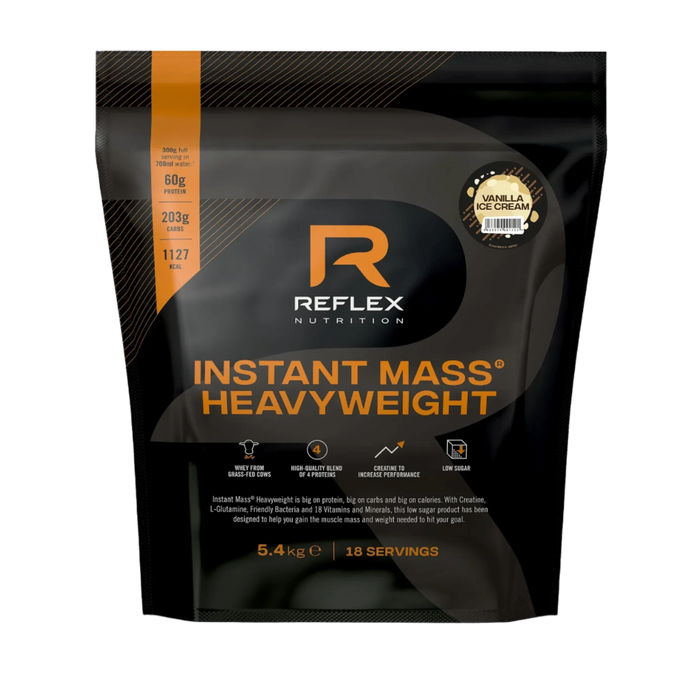 Reflex Nutrition Instant Mass Heavyweight 5,4 kg gesalzenes Karamell
