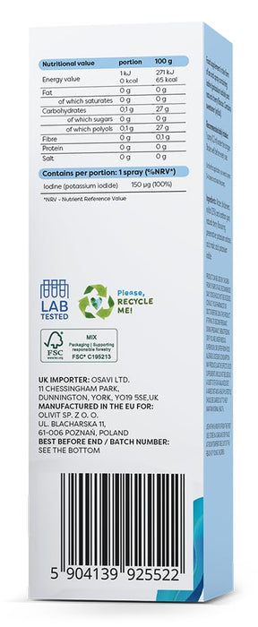 Osavi Iodine Oral Spray 25 ml.
