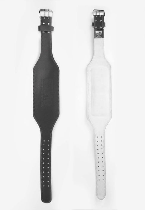 Gorilla Wear 6 Inch Padded Leather Lifting Belt Black/Black - Weight Lifting Belts at MySupplementShop by GORILLA WEAR