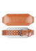 Gorilla Wear 6 Inch Padded Leather Lifting Belt Brown - Weight Lifting Belts at MySupplementShop by GORILLA WEAR