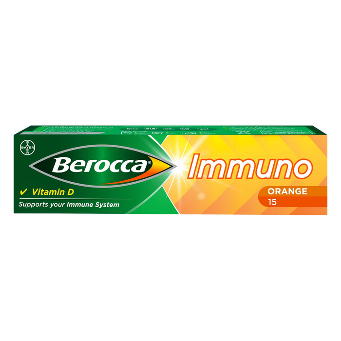 Berocca Immuno Energy & Immune Support 15 Tablets