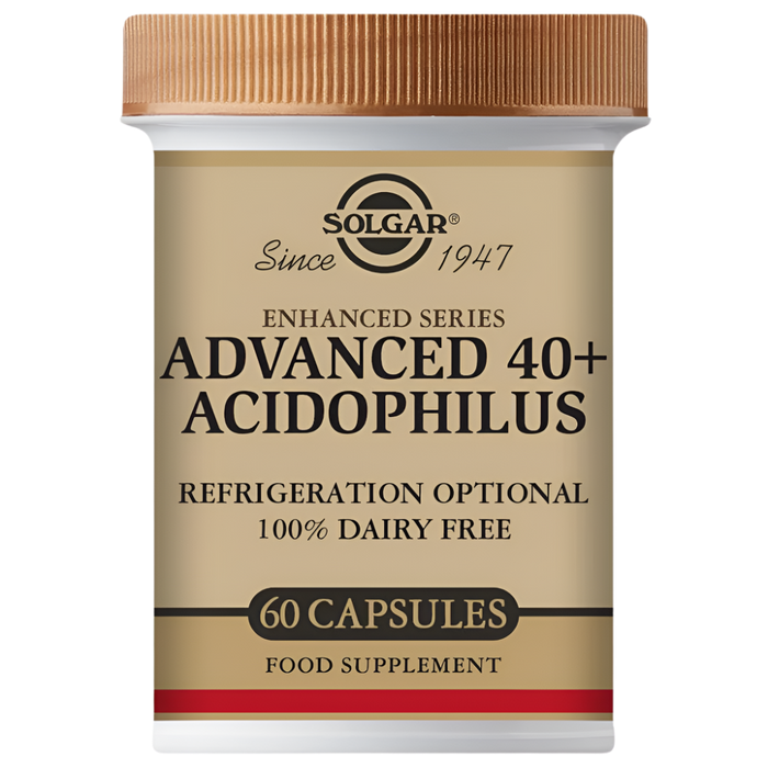 Solgar Advanced 40+ Acidophilus – 60 Kapseln