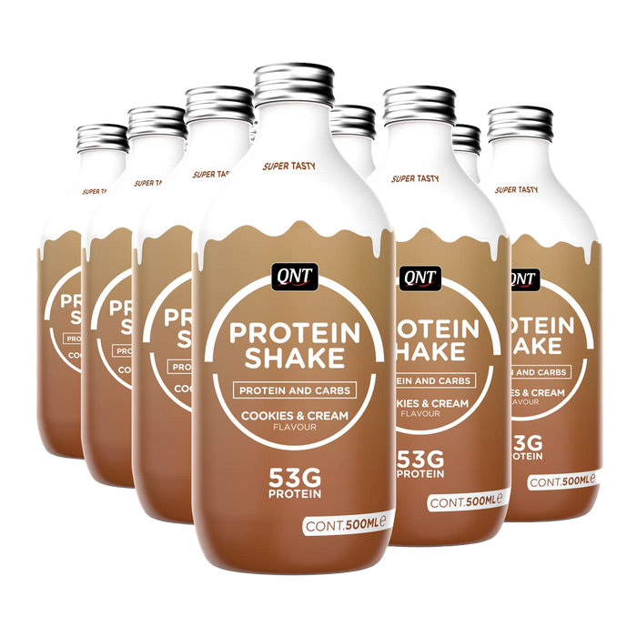 QNT Sports Muscle 53g Protein Shake RTD 12X500ml