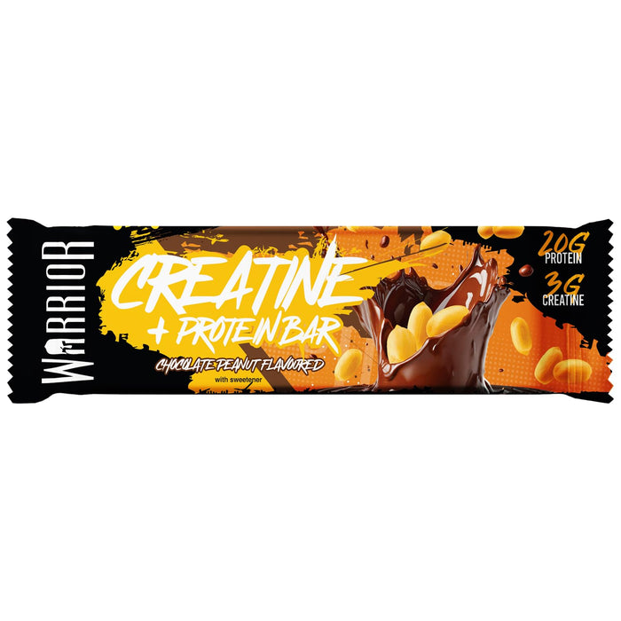 Warrior Creatine Bars 12x75g - Protein Bars at MySupplementShop by Warrior