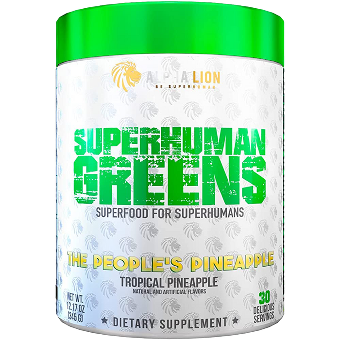 Alpha Lion SuperHuman Greens 345g The People Ananas