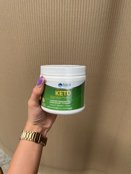 Trace Minerals Keto Electrolyte Powder Lemon Lime 55 servings 330g