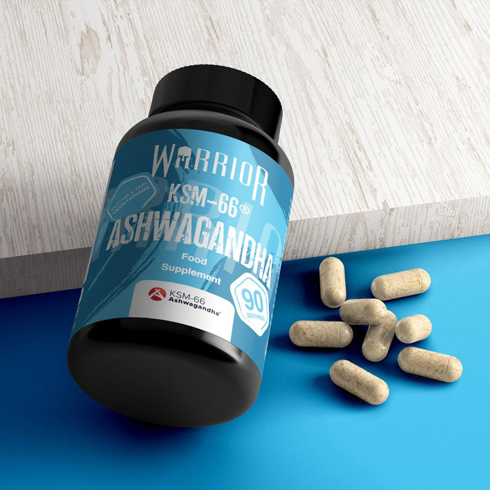 Warrior Ashwagandha KSM-66 - 90 caps - Ashwagandha at MySupplementShop by Warrior