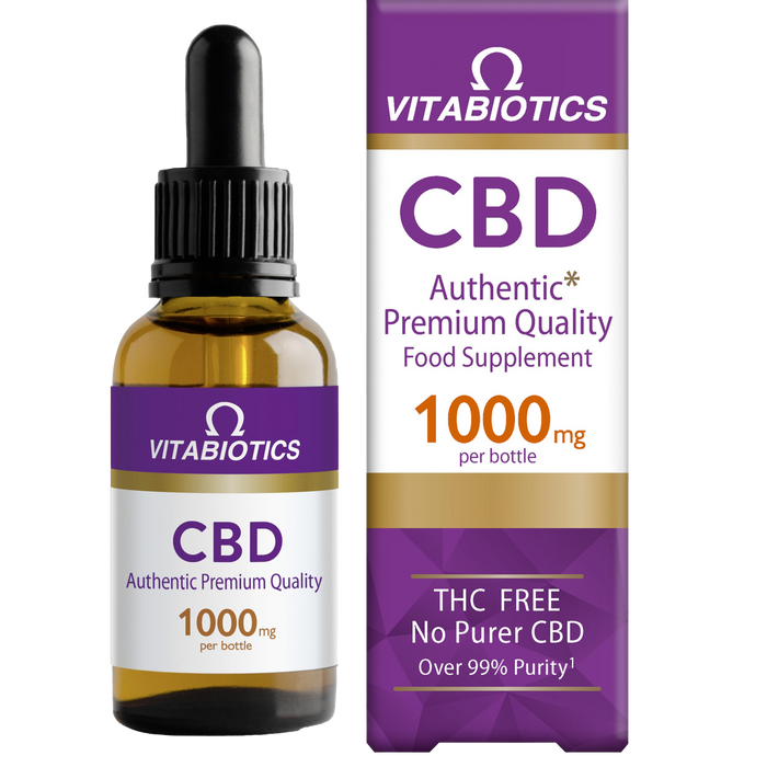 Vitabiotics Brains CBD 1000MG Oral Drops 30ml