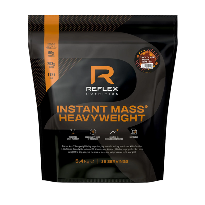 Reflex Nutrition Instant Mass Heavyweight 5,4 kg gesalzenes Karamell