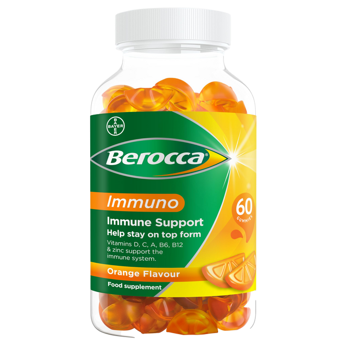Berocca Immuno 60 Gummies Orange