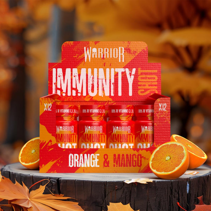 Warrior Immunity Shots 12x60ml - Combination Multivitamins & Minerals at MySupplementShop by Warrior