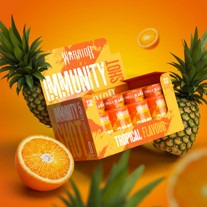 Warrior Immunity Shot 12 x 60 ml. - Multivitamins at MySupplementShop by Warrior