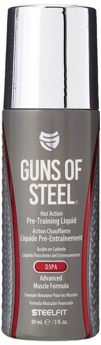 Pro Tan Guns of Steel, Hot Action Pre-Training Liquid 89ml - Accessories at MySupplementShop by Pro Tan