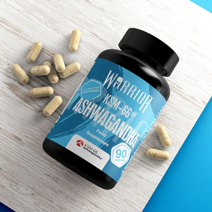 Warrior Ashwagandha KSM-66 - 90 caps - Ashwagandha at MySupplementShop by Warrior