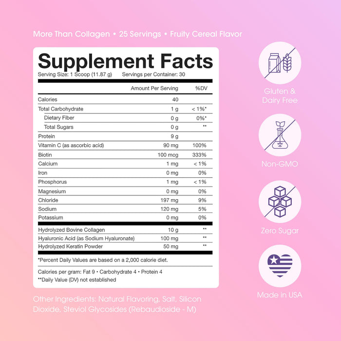 Obvi More Than Collagen All-In-One Beauty 350g